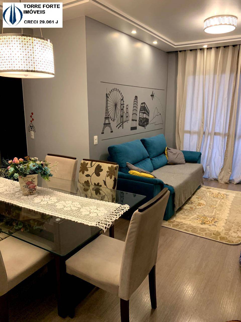 Apartamento à venda com 3 quartos, 75m² - Foto 1