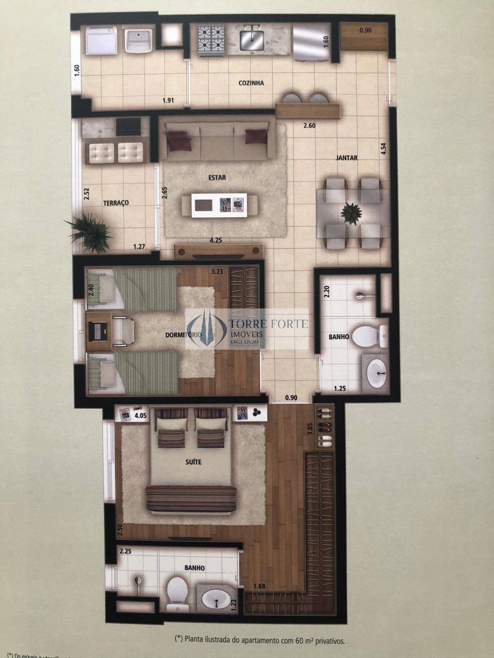 Apartamento à venda com 2 quartos, 62m² - Foto 15