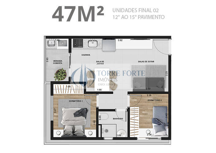 Apartamento à venda com 1 quarto, 35m² - Foto 39