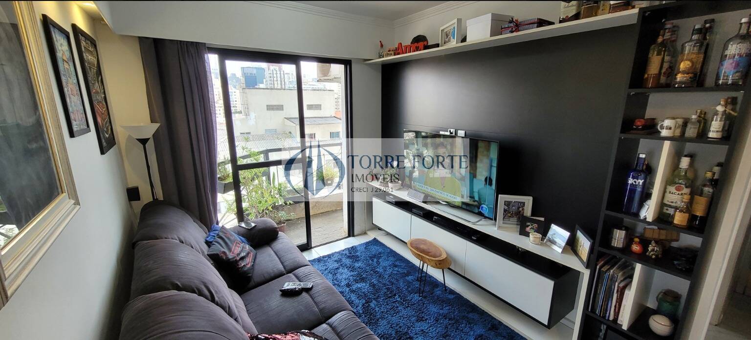 Apartamento à venda com 1 quarto, 43m² - Foto 1