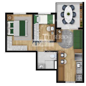 Apartamento à venda com 2 quartos, 39m² - Foto 22